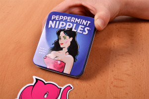 Pepermintové bonbóny Nipples