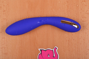 Vibrátor pro elektrosex Midnight Impulse (21,5 cm) + dárek EEG gel 500 ml