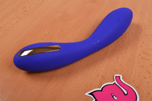 Vibrátor pro elektrosex Midnight Impulse (21,5 cm) + dárek EEG gel 500 ml