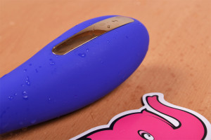 Vibrátor pro elektrosex Midnight Impulse (21,5 cm) + dárek EEG gel 500 ml