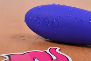 Vibrátor pro elektrosex Midnight Impulse (21,5 cm) + dárek EEG gel 500 ml