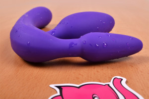 Partnerské dildo Strapless Triple Game (20 cm)
