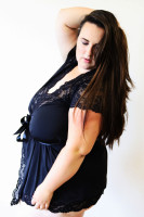 Plus size Obsessive župan Delilah – testerka Denča