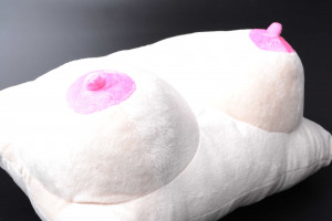 Plyšový polštářek Boob Squeeze