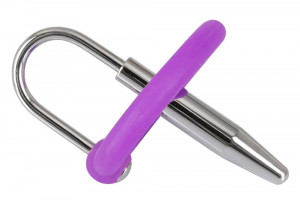 Sperma Stopper se silikonovým kroužkem Glans Ring (8 mm)