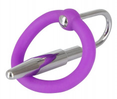 Sperma Stopper se silikonovým kroužkem Glans Ring (8 mm)