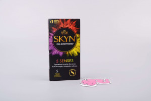 SKYN 5 Senses – mix bezlatexových kondomů (5 ks)