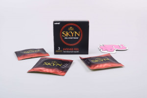SKYN Intense Feel – bezlatexové kondomy (3 ks)