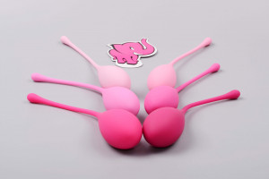 Sada vaginálních činek Deluxe Petite Kegel Balls
