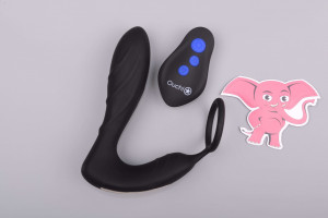 Anální kolík pro elektrosex Load of Pleasure s erekčním kroužkem a dálkovým ovládáním