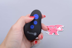 Anální kolík pro elektrosex Load of Pleasure s erekčním kroužkem a dálkovým ovládáním, ovladač