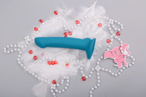 Dildo s přísavkou Sapphire Boy (18,4 cm)