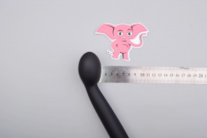 Vibrátor na masáž prostaty G-Vibe, rozměry
