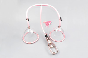 Vakuová pumpa na prsa Rose Gold