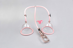 Vakuová pumpa na prsa Rose Gold