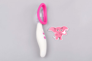 Automatická vibrační vakuová pumpa na vaginu Pink & White