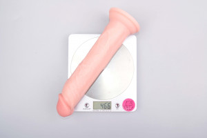 Realistický vibrátor s přísavkou z dvojitého silikonu Pipedream King Cock Gigant s dálkovým ovladačem, váha