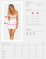 Obsessive košilka Amor Blanco