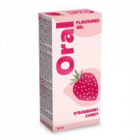 Orální lubrikační gel Strawberry Candy (30 ml)