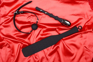 Silikonová plácačka Black Spanker