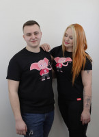 Merch – pánské sloní triko Chobot nahoru!