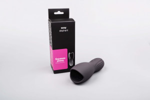 Vibrační masturbátor Squeeze–peasy (14 cm), obal