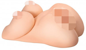 Realistické masturbační torzo Boobies Lady (36,5 cm)