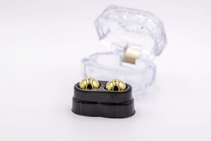 Kovové kuličky Golden Balls (2*24 g)
