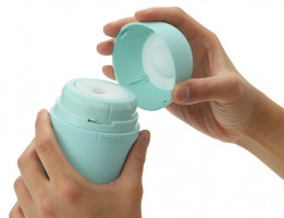 Tenga Puffy Green masturbátor (16,5 cm)