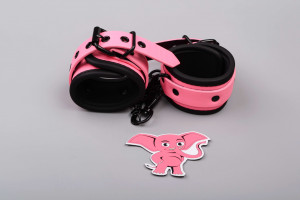 Růžová svítící pouta na ruce Pink Baddie
