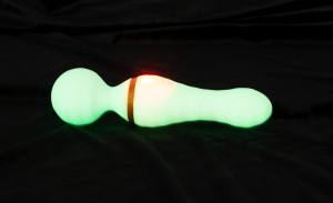 Svítící masážní hlavice Lumisphere (19,5 cm)