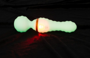 Svítící masážní hlavice Lumisphere (19,5 cm)