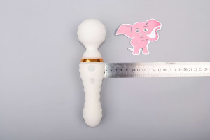 Svítící masážní hlavice Lumisphere (19,5 cm), rozměry
