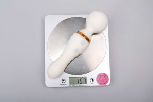 Svítící masážní hlavice Lumisphere (19,5 cm), váha