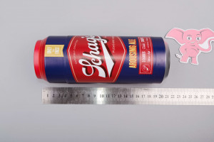 Masturbátor Beer Can Arousing Ale (20 cm), rozměry