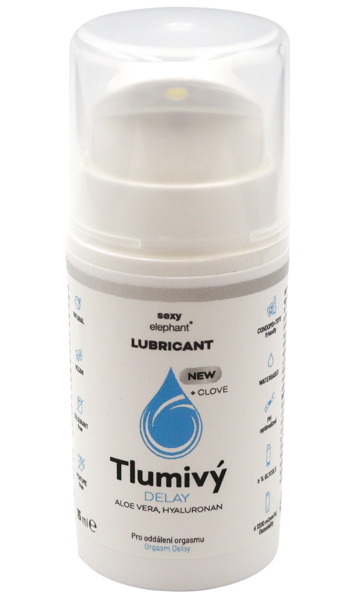 Cestovní balení Tlumivý lubrikační gel Sexy Elephant (15 ml)