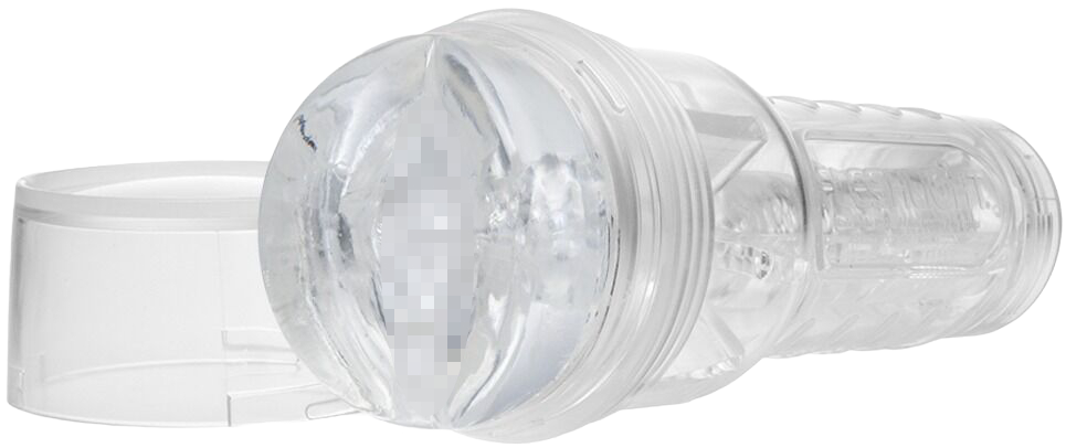 Fleshlight Ice Butt - prémiový průhledný masturbátor