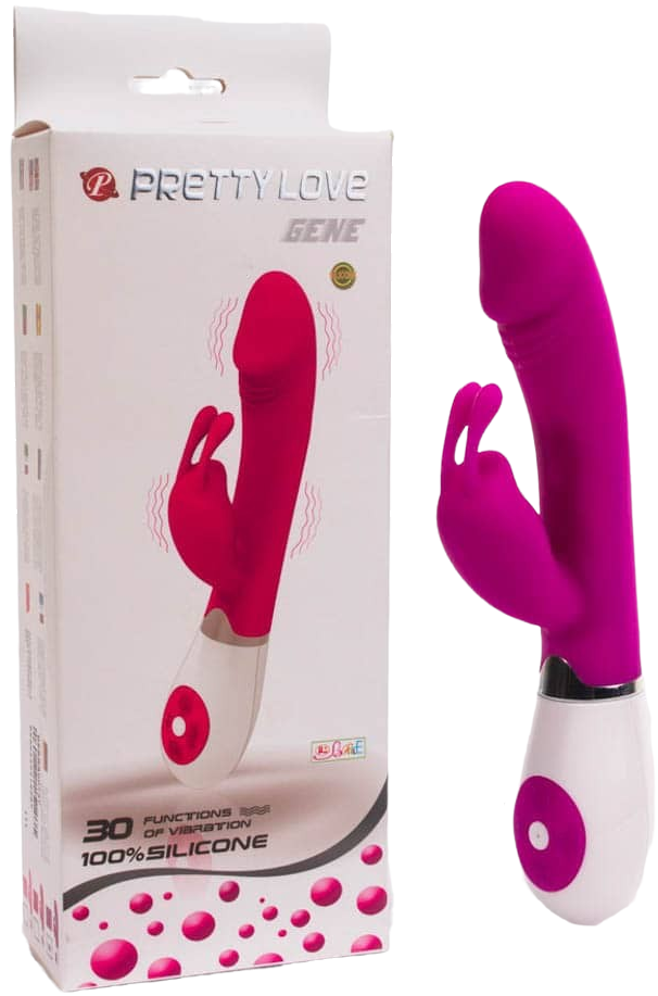 Pretty Love Gene Purple - hezký vibrátor s přátelskou tváří