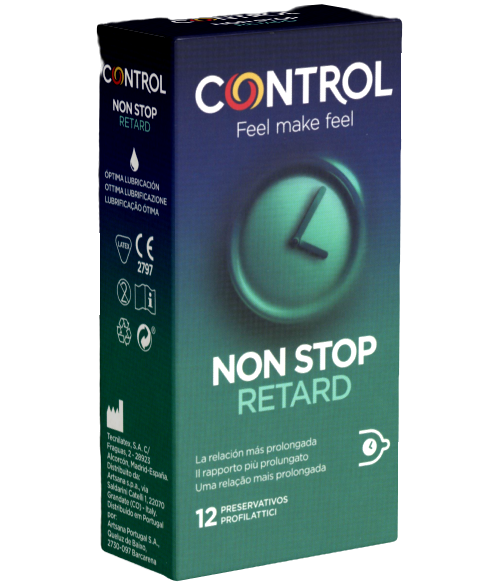 Control Single: Retard, 12 long love condoms