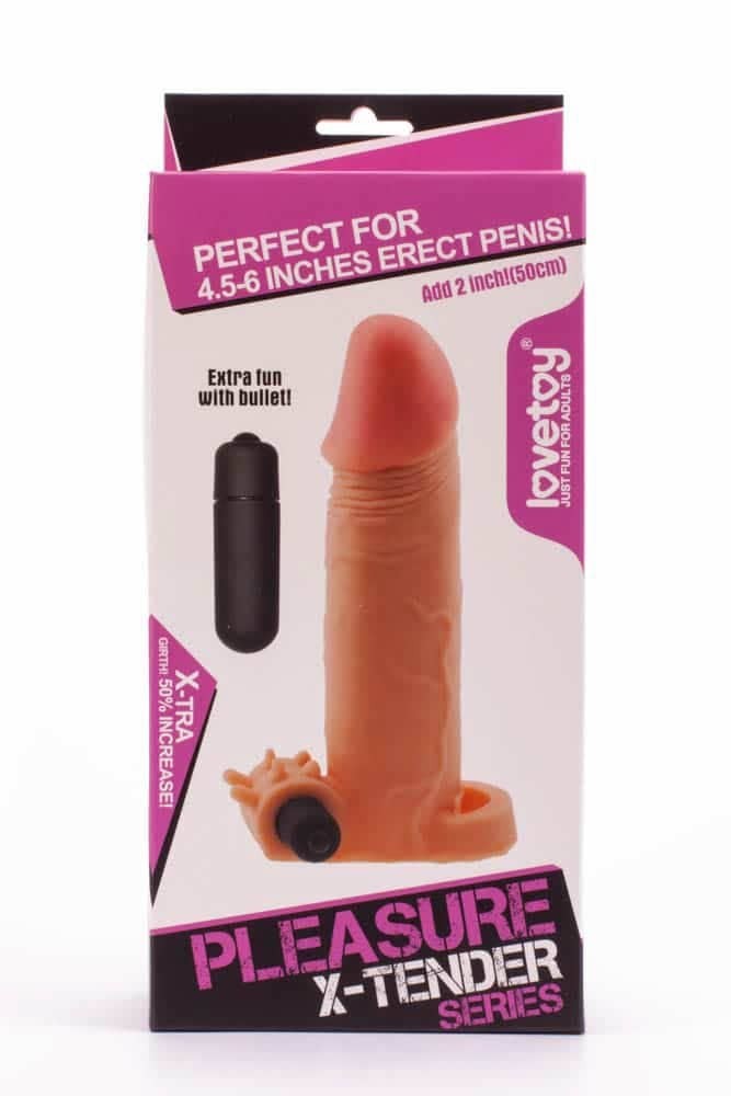 Vibrační návlek na penis Pleasure X-Tender #2