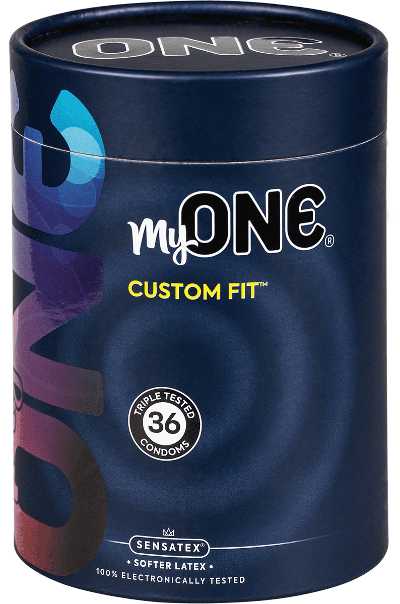 MyOne Maxi-Pack: Custom Fit, size 57D, 36 condoms