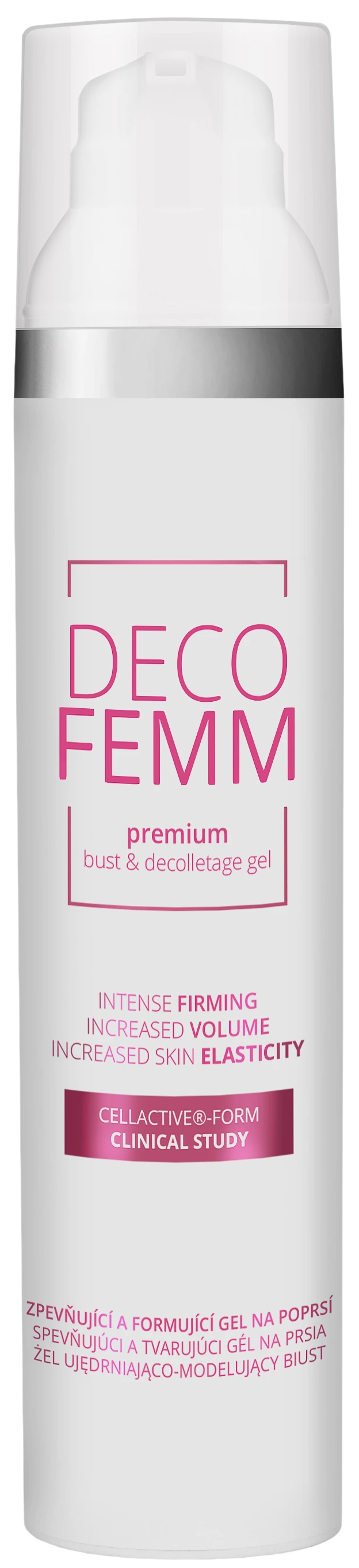DecoFemm zpevňující a formující gel na poprsí 100ml