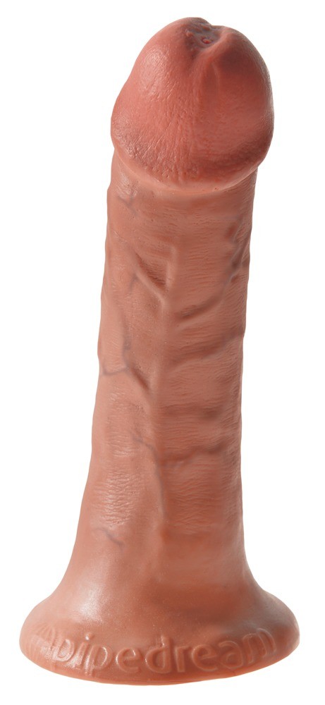 King Cock 6" realistické dildo - Tělová barva