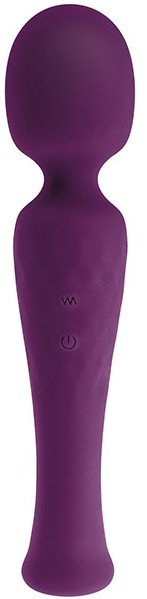 Luxusní vibrátor S Pleasures Velvet Wand Massager Lila pro páry