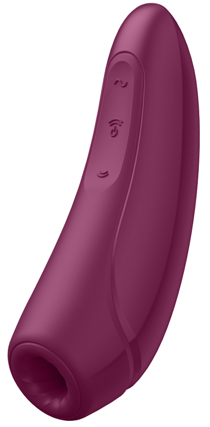 Satisfyer Curvy 1+ Red - elegantní vibrátor pro intenzivní potěšení