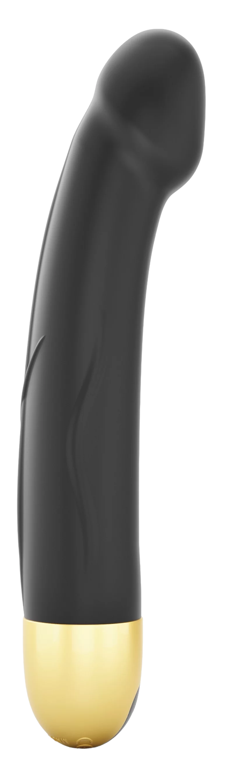 Dorcel REAL VIBRATION M BLACK 1 GOLD 2.0 - revoluční vibrátor s realistickou vibrací a automatickým stmíváním.
