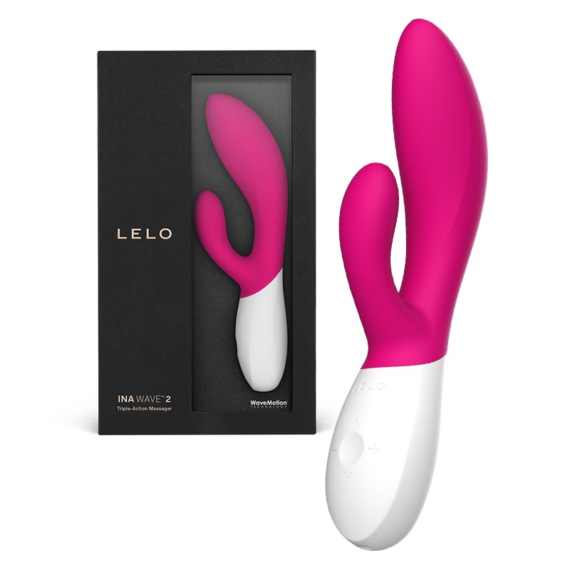 Vibrátor LELO Ina Wave 2 Cerise v elegantním designu