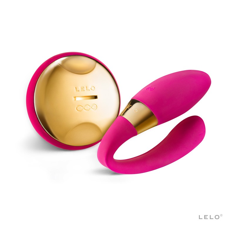 LELO Tiani 24k HOT CERISE - luxusní vibrátor pro páry