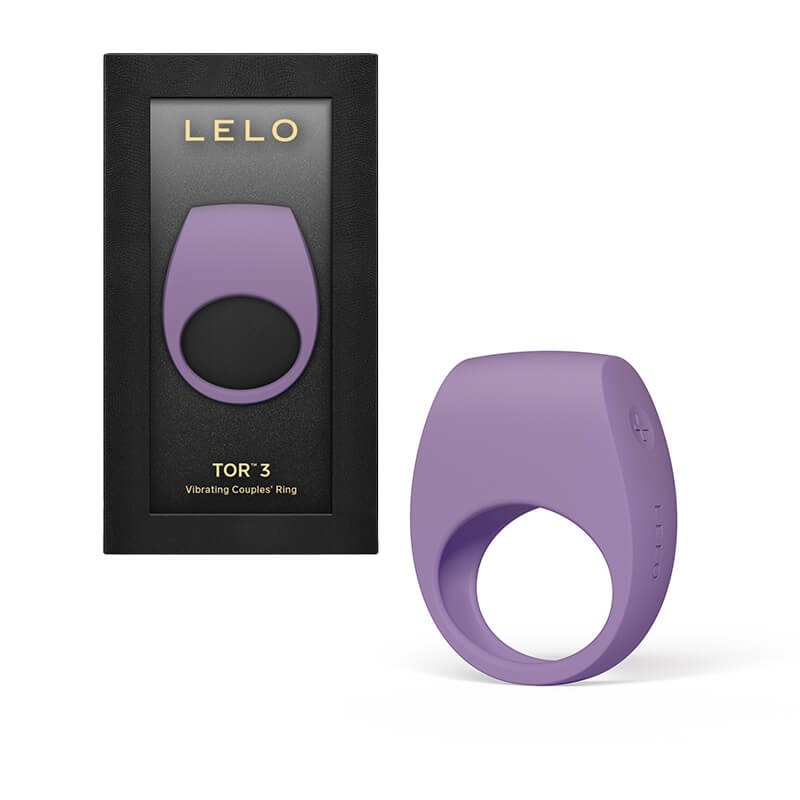 LELO Tor 3 Violet Dusk - prémiový erekční kroužek pro muže
