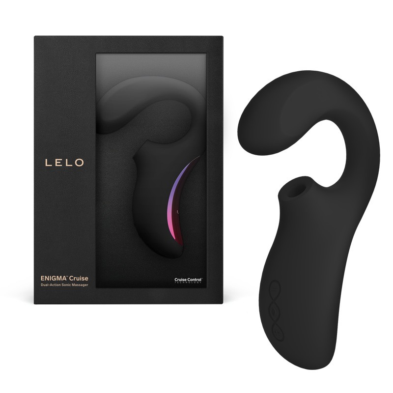 LELO Enigma Cruise BLACK - prémiový vibrátor pro intenzivní potěšení